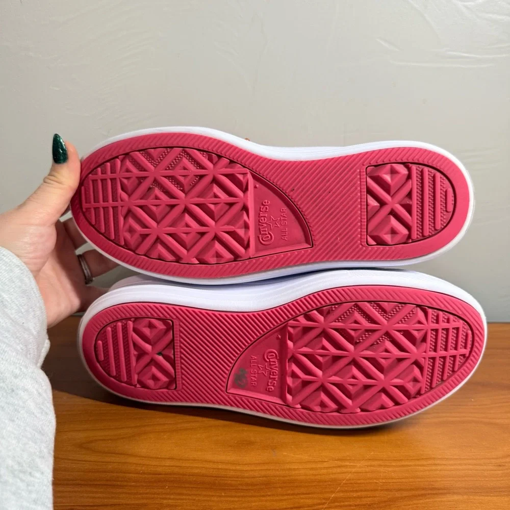 Converse Chuck Taylor All Star Move High 'Barely Rose' Light‎ Pink Sneaker High - Picture 6 of 8